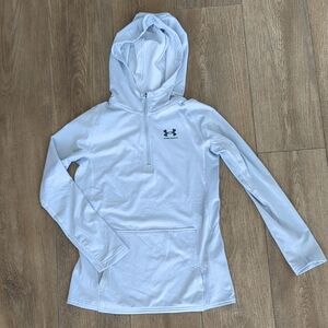 Under Armour Light Gray Pullover Hoodie